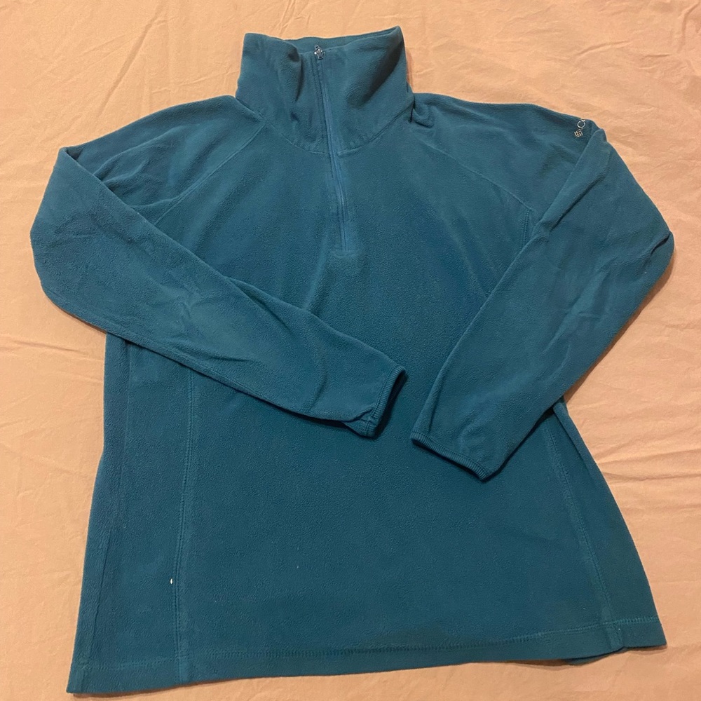 COLUMBIA 1/4 ZIP FLEECE SHIRTS
